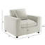 Chaise avec accoudoirs Caylie