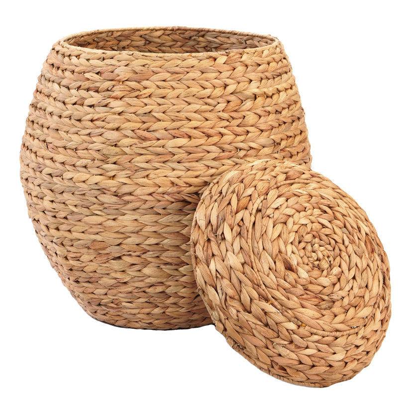 Likens Wicker Laundry Hamper