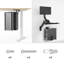 Mount-it Single Screen Desktop Mount