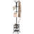 Coat Tree With Umbrella Holder Metal Coat Rack Stand With 12 Hooks-1231287215