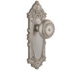 Grandeur Grande Victorian Plate Privacy with Parthenon Door Knob