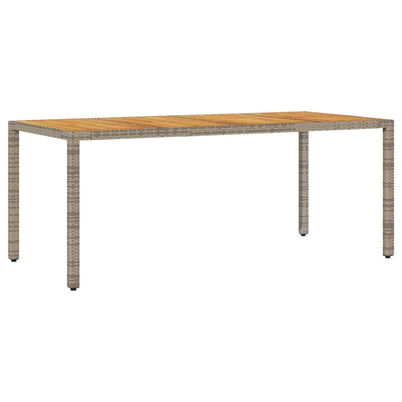 Heathrow Rectangular 190cm L Outdoor, Grey