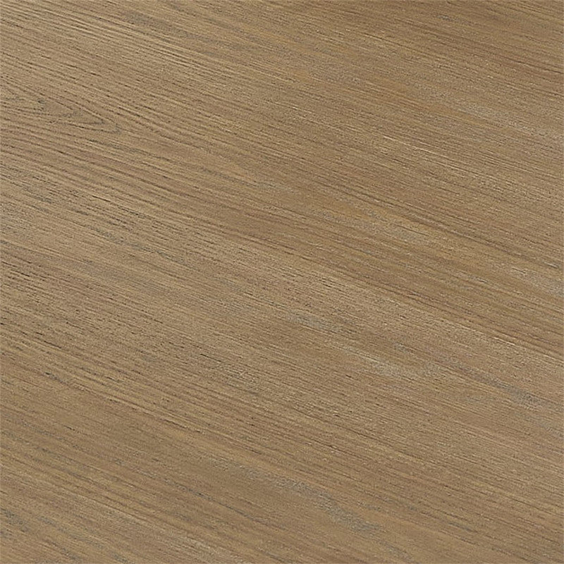 Dafne 70" Rectangular Walnut Oak Geometric Cross Base Dining Table