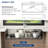 45 in. Undermount Kitchen Sink 16 Guage Single Bowl Stainless Steel Workstation with Accessories-129160744