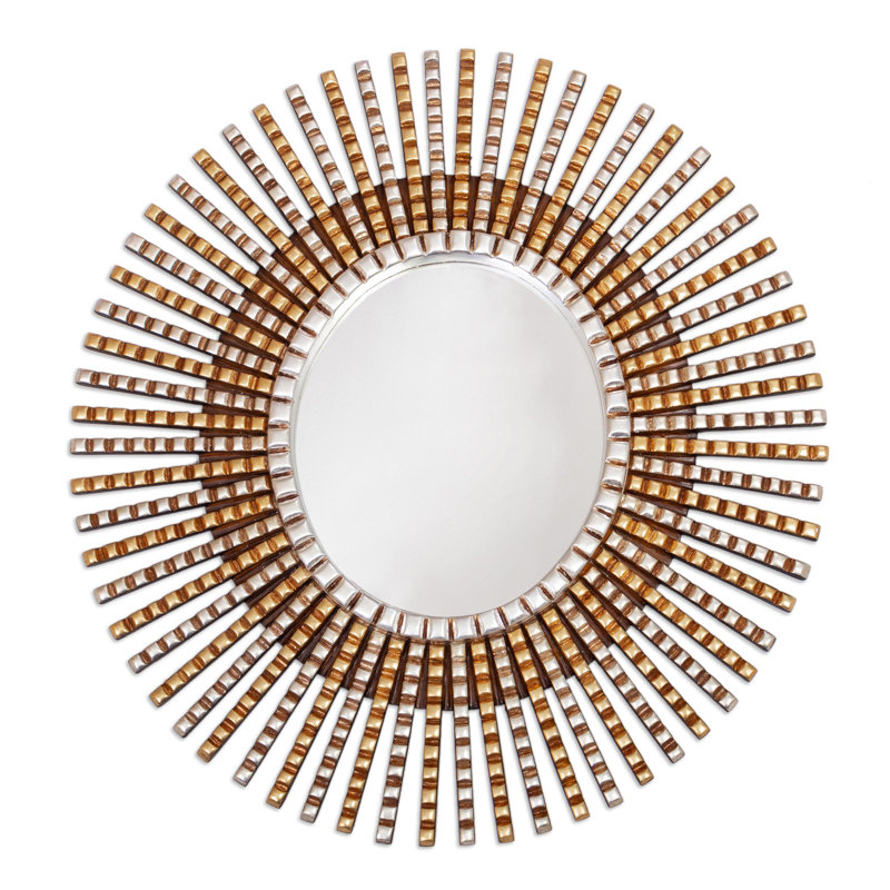 Miroir d'appoint Thaddeus, 27,5 po x 25,5 po