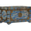 Neela Painted Brass Inlay Storage Trunk