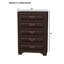 Commode de style transitionnel 1Pc
