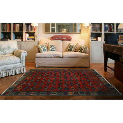 Kaydey One-of-a-Kind 4'7" X 8'5" 1980s Wool Area Rug in