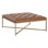 Endall Square Leather Ottoman