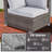 4 - Person Patio Conversation Set with Cushions-206611515-206611508
