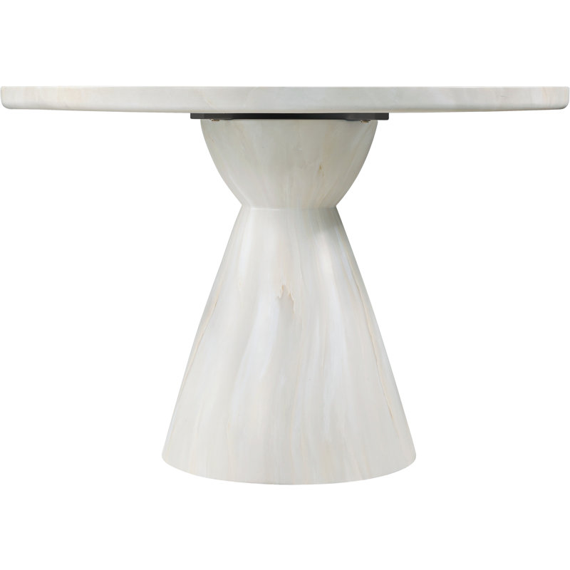 Table de salle à manger Aquino, Blanc