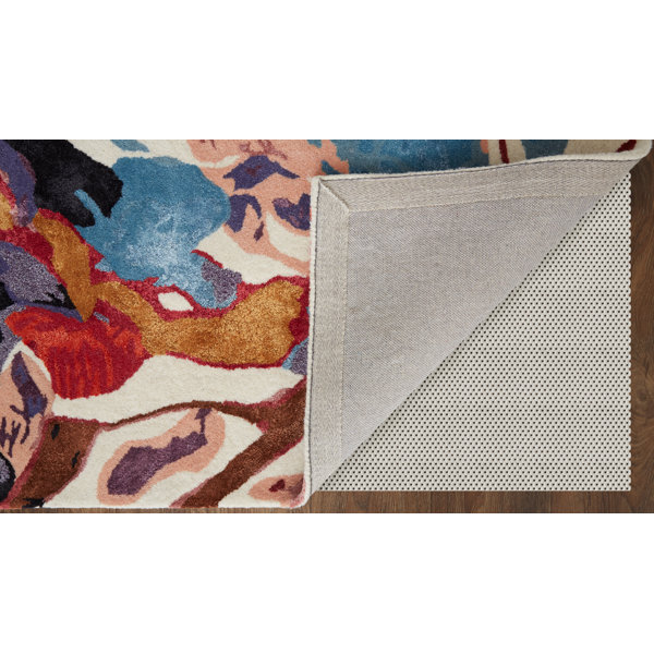 Feizy Dafney Transitional Floral & Botanical, Red/Blue/Purple, 9' X 12 ...