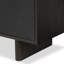 Posada Media Console-worn Black Oak