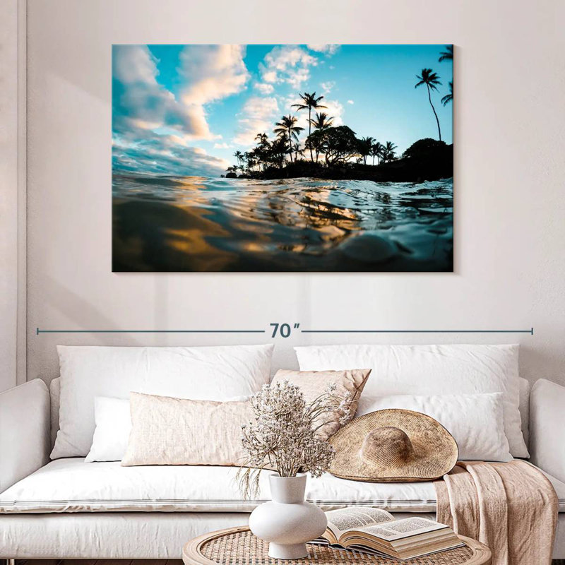Gillard Maui, Hawaii, paysage marin, H 32 po x l 48 po