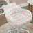 HOMCOM Fluffy Unicorn Office Chair With Mid-Back And Armrest Support, 5 Star Swivel Wheel Base, Rainbow