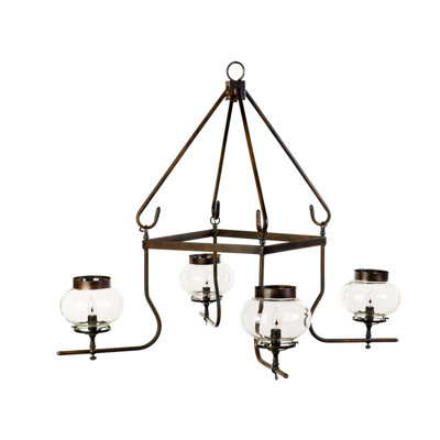 Gas Replica 4 - Light Chandelier