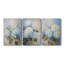 Floral Study Series XXXIX - Ensemble de 3 toiles tendues avec châssis - Prêt à être accroché-79800899