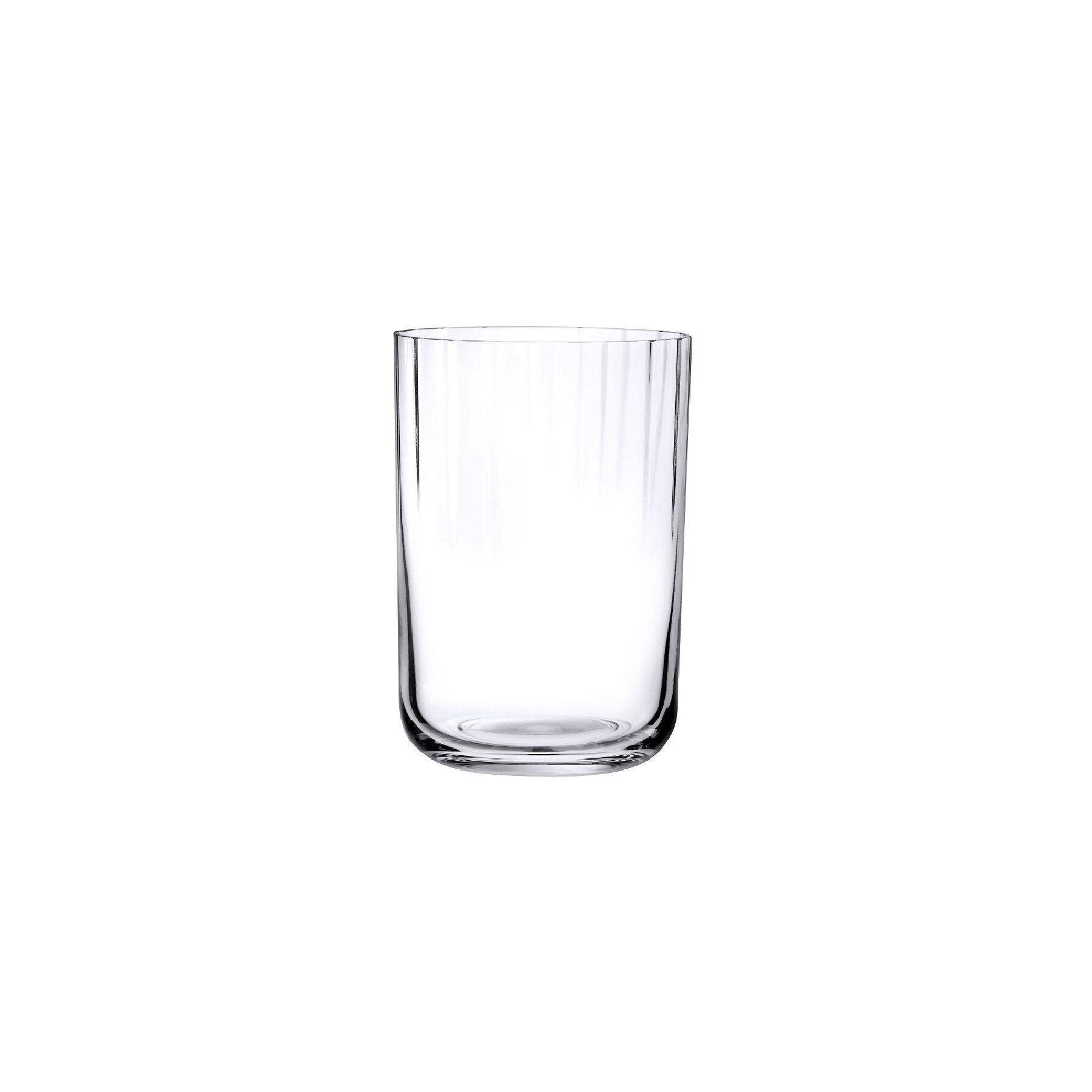 Nude Glass Caldera Crystal Long Drink Highball Glasses - 15.25 oz - Set of 4