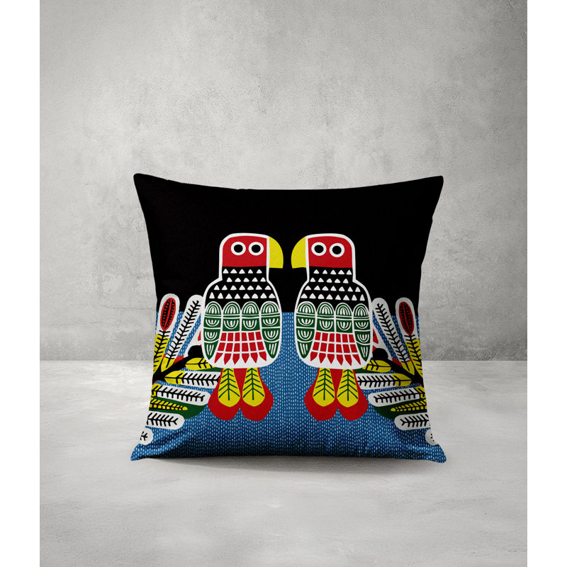 Coussin Folksy, 18 x 18
