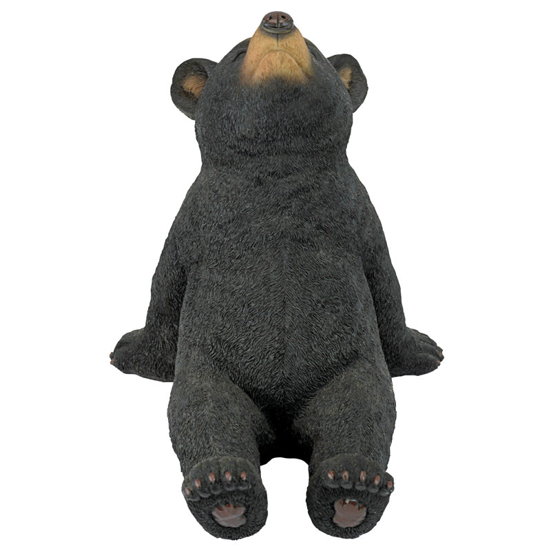 Catching Rays Bear Cub Statue