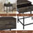 19" Brown End Table