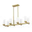 Lustre linéaire 8 lumières Avers-100157043