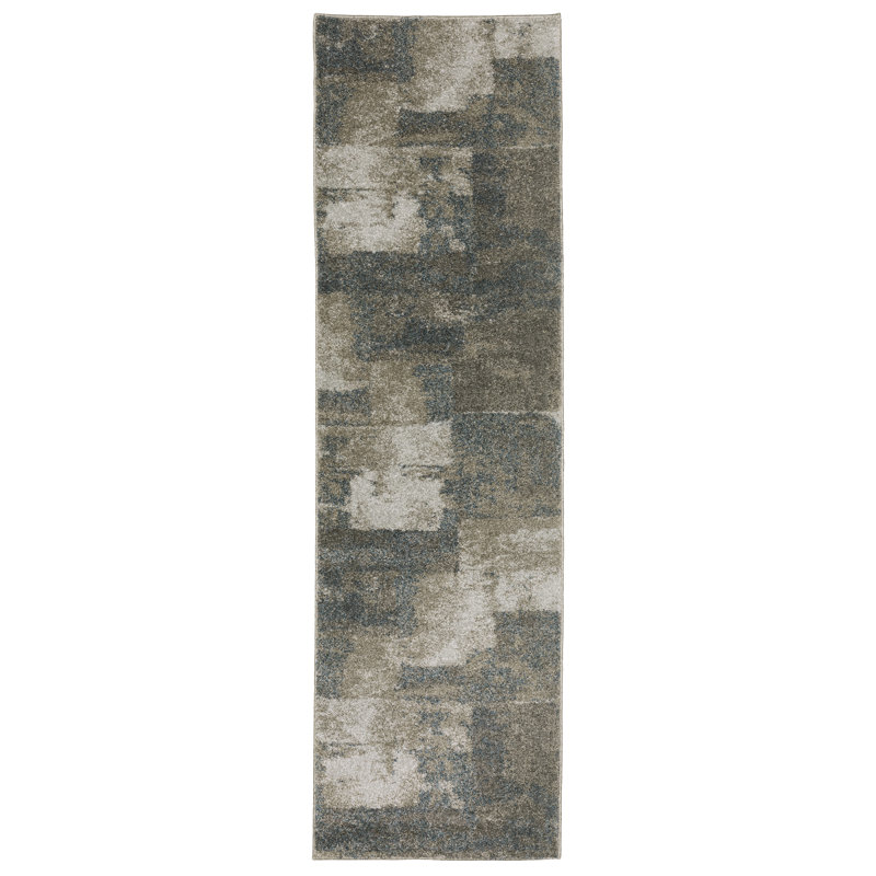 Abstract Indoor Rug, Runner 2'3" x 7'6"