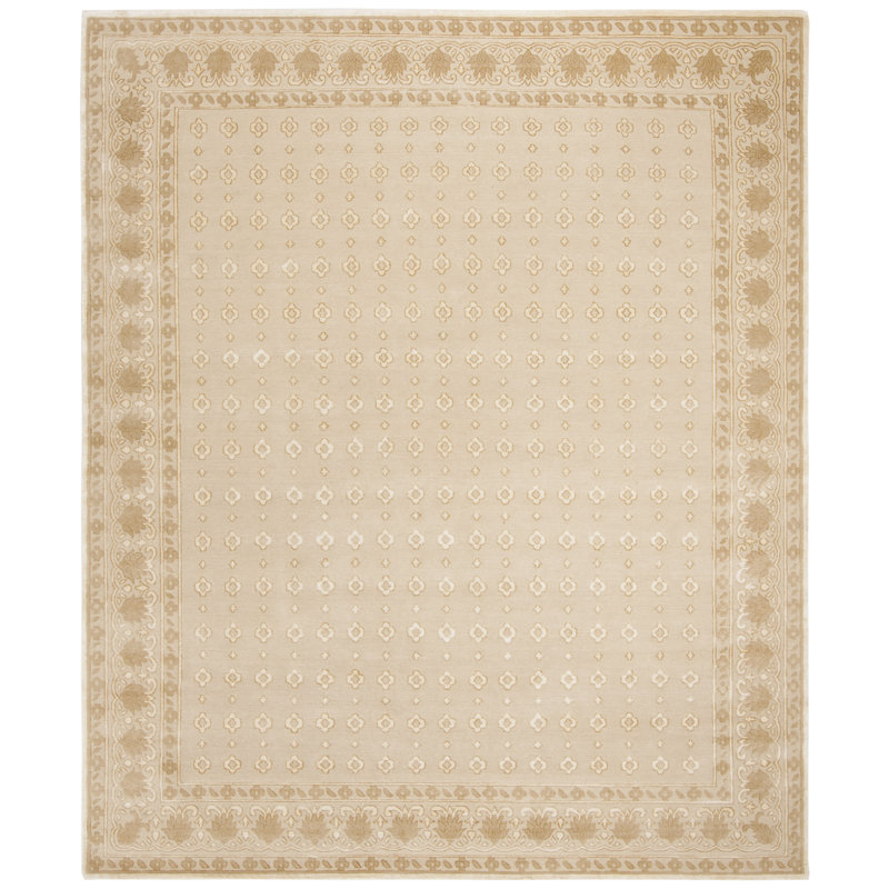 Tapis noué à la main Esed 100 / S / H Esed, Rectangulaire 8 pi x 10 pi