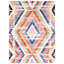 Tapis blanc à motif géométrique Abdur-Rahmaan-351312379