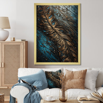 " Gold Feather Glamour III "