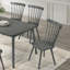 Ensemble de 2 chaises de salle à manger en bois vieilli rustique avec configuration simple et utilisation polyvalente-165014234