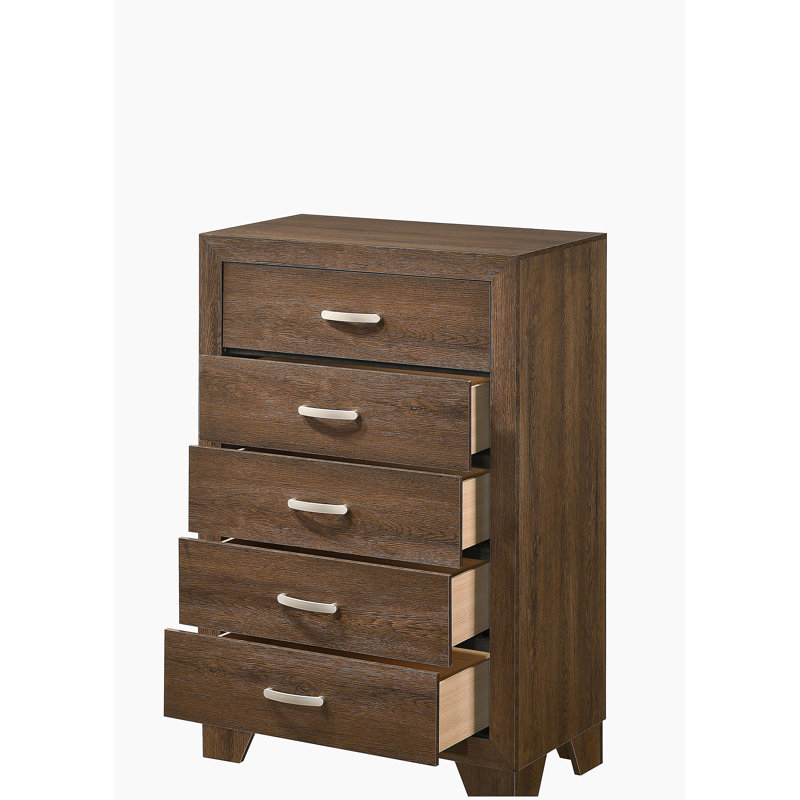 Commode 5 tiroirs Oak