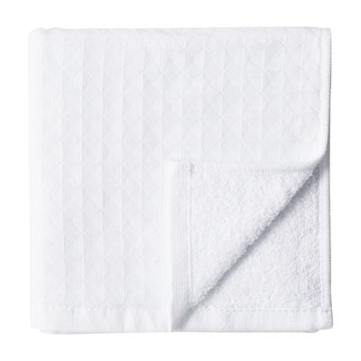 Waffle Twist Cotton Washcloth
