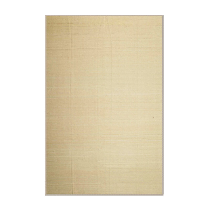 Surface beige contemporaine tapis, Rectangle 5 pi x 7 pi