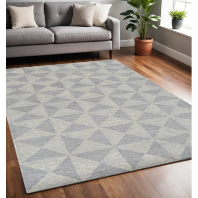 Walburg Wool Geometric Indoor Rug