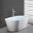 1 Handle Freestanding Tub Filler-69990388