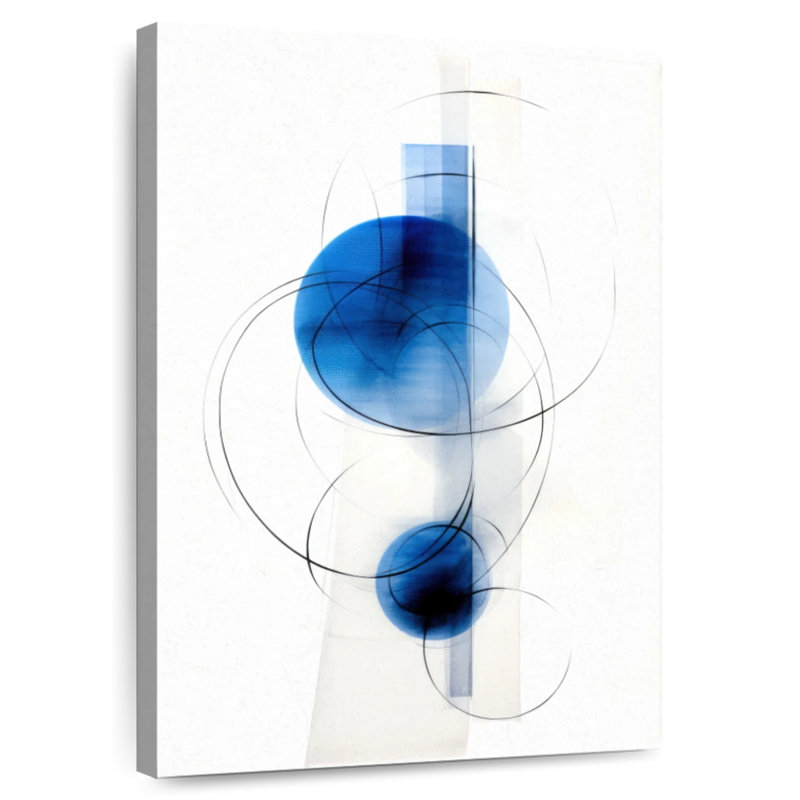 Avery Blue Naval I, 24" H x 16" W