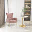 Fauteuil d'appoint rembourré en velours-84552759