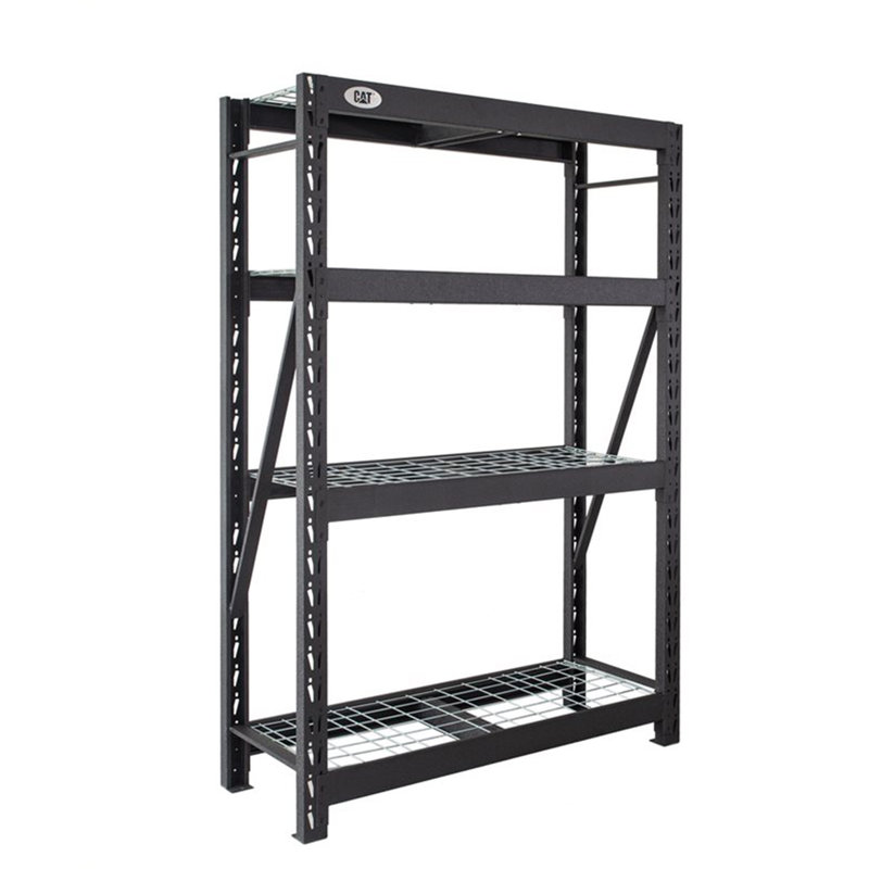 Eakins Steel Height -Adjustable Shelving Unit, 72" H x 18" W x 48" D
