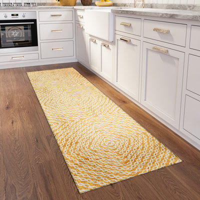 Anndria Washable Geometric Indoor / Outdoor Rug