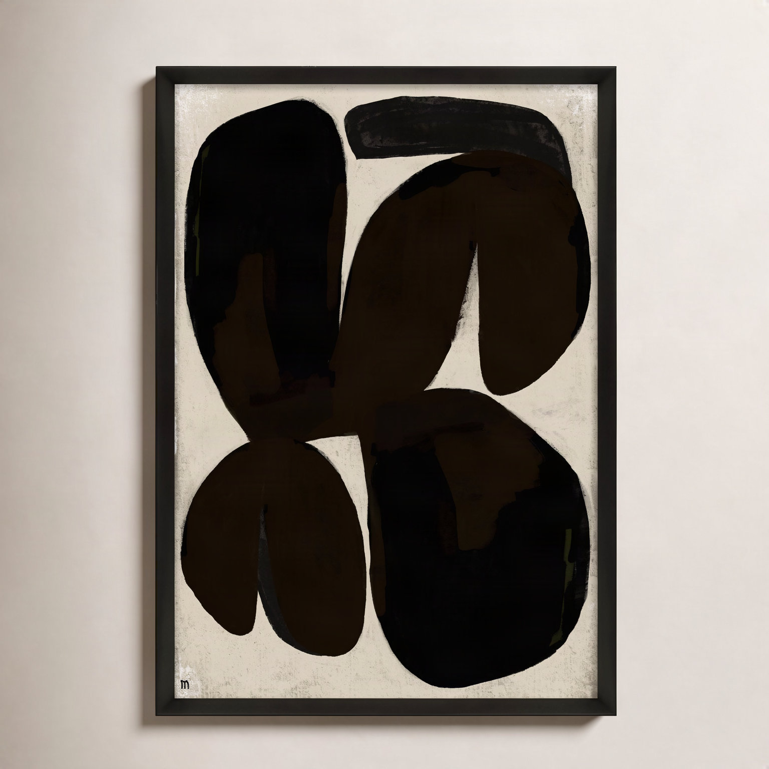 Untitled by Studiom, Black, 30" H x 21" W x 1.25" D