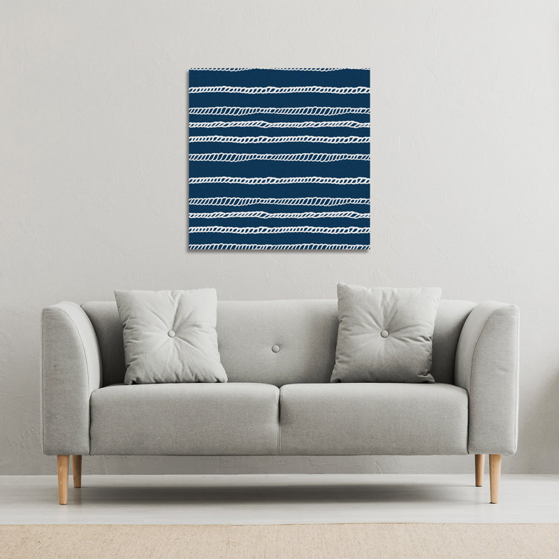 No Title by Andrew Lee - Wrapped Canvas Print