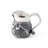 Hand Painted Pewter Sugar Bowl Sugar Bowl Creamer Bowl with Lid