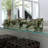 48'' Faux Succulent Plant in Glass Planter