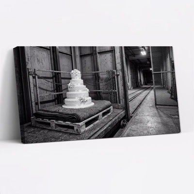 Art mural sur toile, noir et blanc