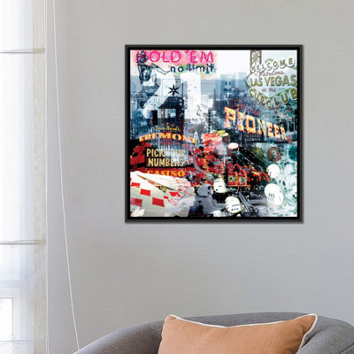 «Las Vegas» par Graph INC - Impression sur toile tendue sur châssis
