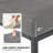 Upholstered Saddle Bar Stools Counter Height Stools Barstools Bar Chairs with Curved Seat & Footrest-1416667904-1416667907