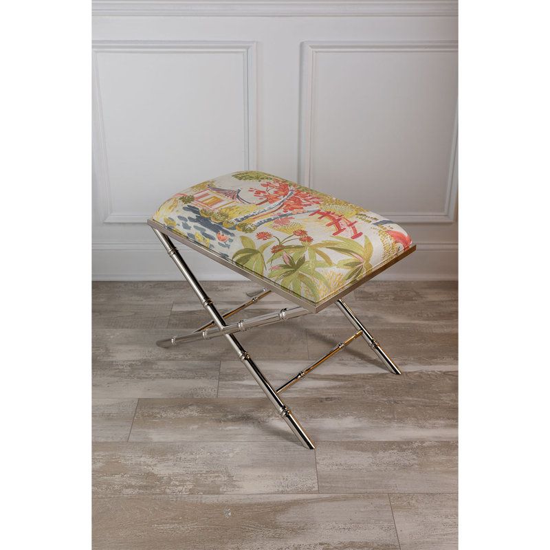 Lauderdale Brass Imperial Summer Bench, Nickel
