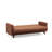 Stylish 3-Seat Sofa Bed, Tile Red, 80.7 x 33.9 x 29.5 inches | Durable Metal/Wood Frame, Comfortable 26 DNS Sponge Seating | Perfect for Living Room or Guest Room, Space-Saving Design with Plastic Legs-1076819628