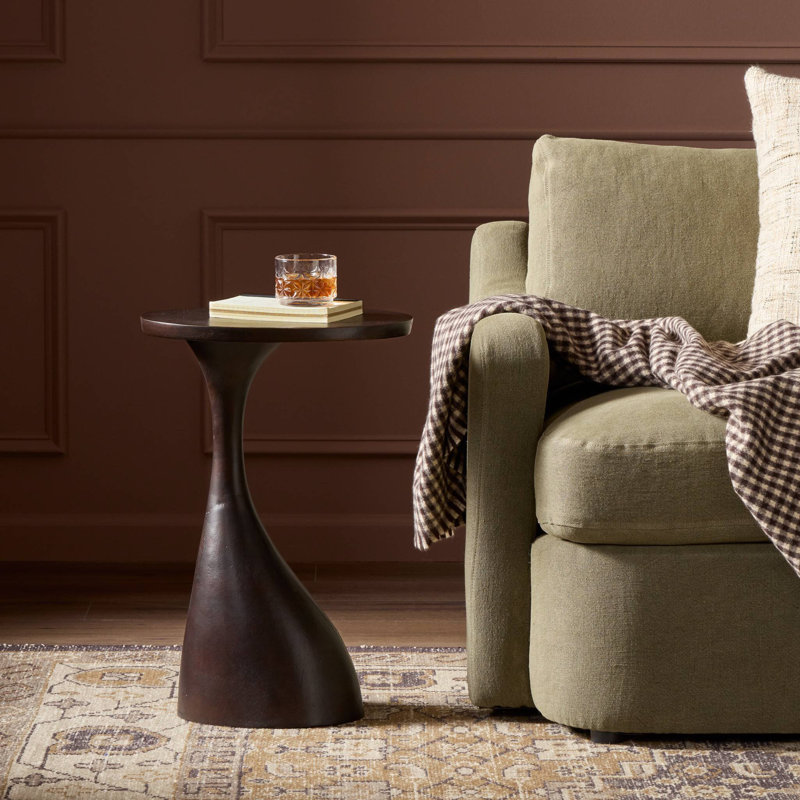 Table de bout Tross - Rouille antique